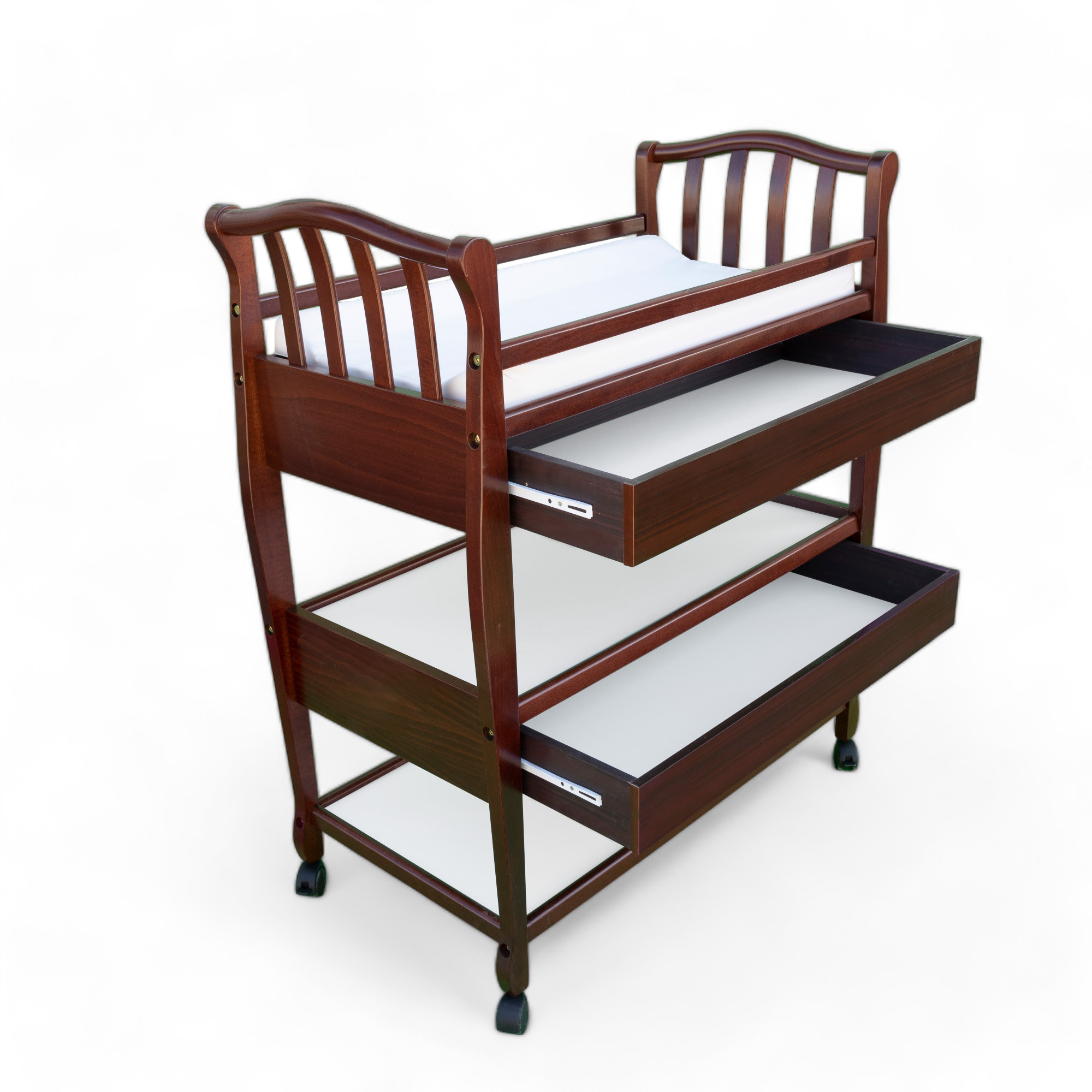 Baby changing table wood on sale